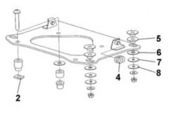 Honda Kit Carrier Bracket 08Z51-MEW-800