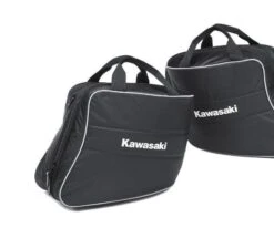 Kawasaki Zijkoffer Deco Strepen Metallic Matte Silver Z 1000 SX