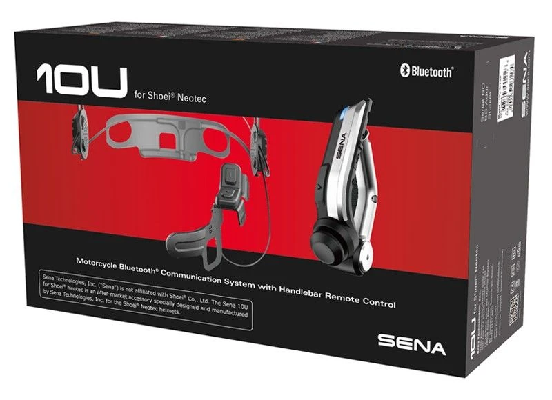 Sena 10U Bluetooth Headset Shoei Neotec 3 Sena 10U Bluetooth Headset Shoei Neotec