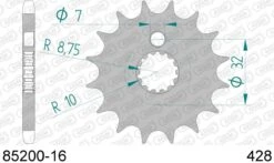 AFAM Tandwiel Voorzijde 16T - 428