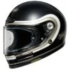 Shoei Glamster 06 Bivouac Motorhelm -Goedhart Motoren Shoei Glamster 06 Bivouac Zwart Wit Goud 18cc