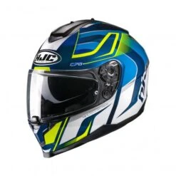 HJC C70 Lantic Motorhelm -Goedhart Motoren hjc c70 lantic blauw fluo ae43