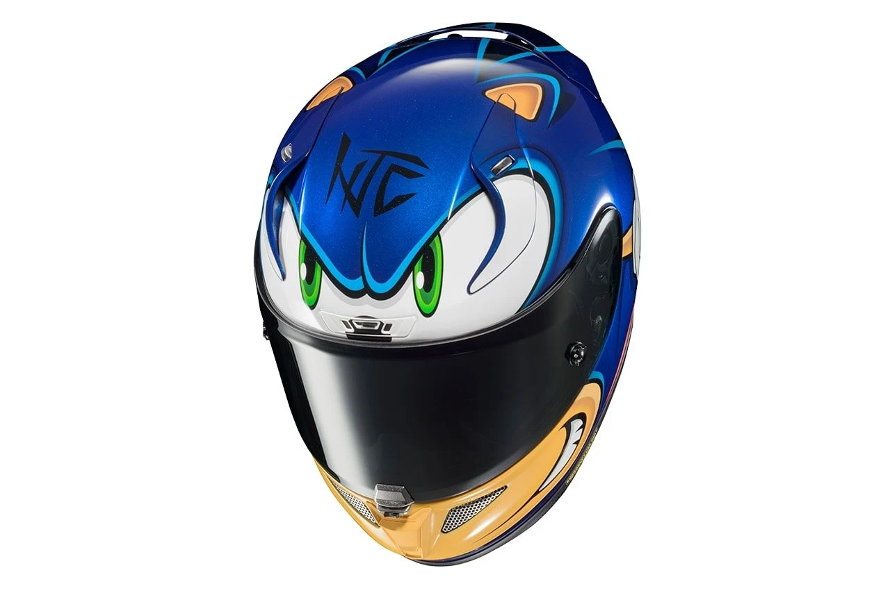 HJC RPHA 11 Sonic Sega Motorhelm 3 HJC RPHA 11 Sonic Sega Motorhelm