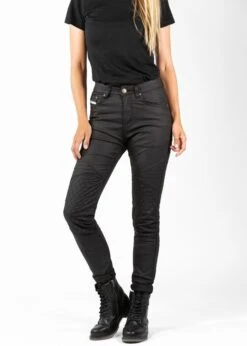 John Doe Betty Biker Jeggings Zwart Motorbroek -Goedhart Motoren john doe betty biker jeggings black jdj4009 f7c7