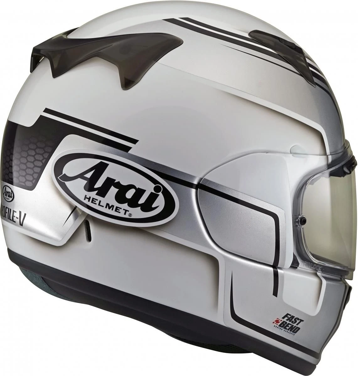 Arai Profile-V Bend White Motorhelm 4 Arai Profile-V Bend White Motorhelm - Afbeelding 2