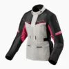 Rev'it Outback 3 Ladies Motorjas -Goedhart Motoren revit outback 3 ladies motorjas zwart wit roze 22ff