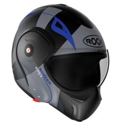 Roof BoXXer Viper Motorhelm 6 Roof BoXXer Viper Motorhelm -Goedhart Motoren roof boxxer viper noir bleu mat 2 a251