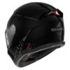 Shark Skwal I3 Blank Motorhelm -Goedhart Motoren shark skwal i3 blank sp glans zwart back a08b